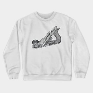 Hand plane - vintage book illustration from The children's library of work and play by Edwin W. Foster 1911 Crewneck Sweatshirt